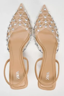 Clearance ZAPATO TACÓN DESTALONADO BRILLOS Mujer Zapatos