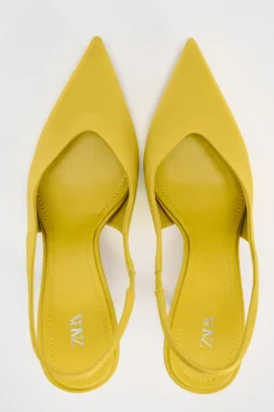 Hot ZAPATO TACÓN DESTALONADO SATINADO Mujer Zapatos