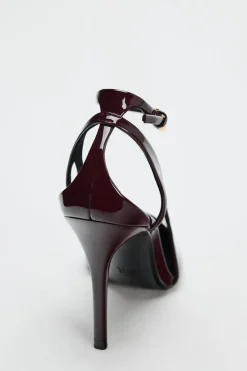 New ZAPATO TACÓN EFECTO ACHAROLADO Mujer Zapatos