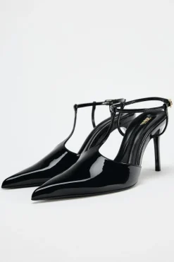 Sale ZAPATO TACÓN EFECTO ACHAROLADO Mujer Zapatos