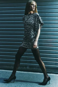 Sale ZAPATO TACÓN EFECTO TERCIOPELO Mujer Zapatos