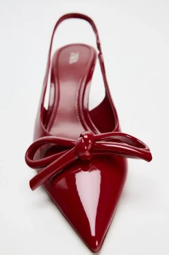 Discount ZAPATO TACÓN LAZO ACHAROLADO Mujer Zapatos