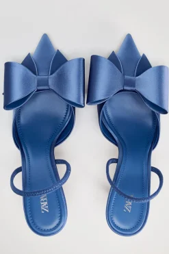 Online ZAPATO TACÓN LAZO SATINADO Mujer Zapatos