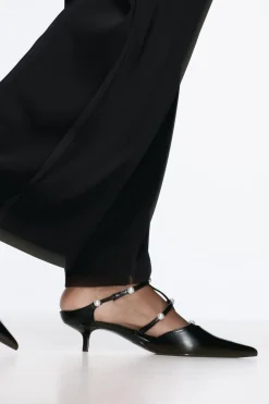 Sale ZAPATO TIRAS PERLAS Mujer Zapatos