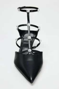 Sale ZAPATO TIRAS PERLAS Mujer Zapatos