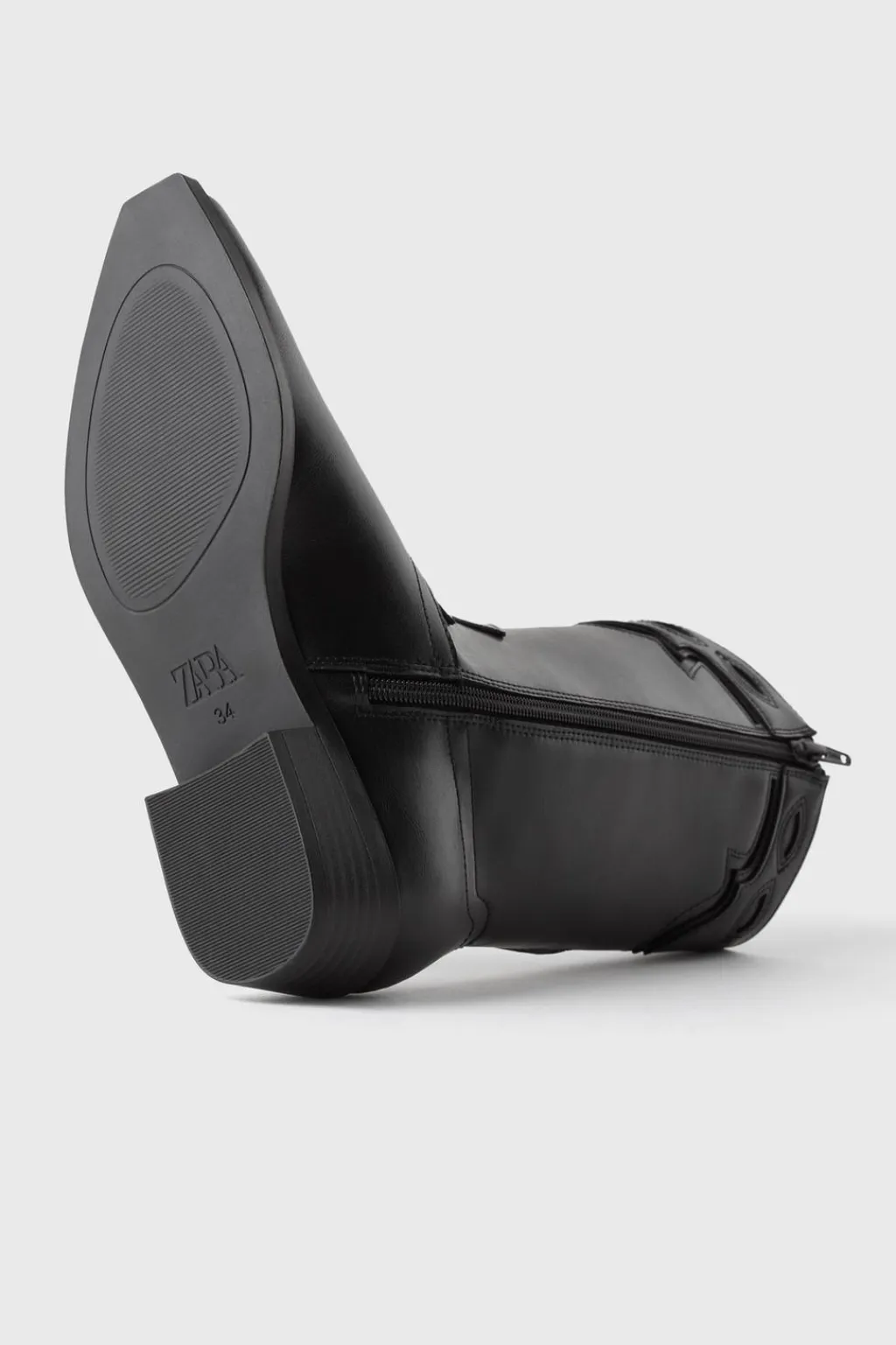 Niños ZARA 6 - 14 Años·Zapatos|Z3D +14 Años·Accesorios / Zapatos<Z3D BOTA COWBOY MONOCOLOR