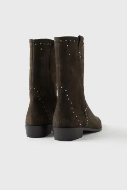 Niños ZARA Z3D +14 Años·Accesorios / Zapatos<Z3D BOTA COWBOY SERRAJE TACHAS