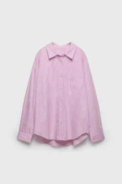 Niños ZARA Z3D +14 Años·Partes De Arriba<Z3D CAMISA OVERSIZE RAYAS