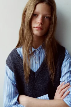 Niños ZARA Z3D +14 Años·Partes De Arriba<Z3D CAMISA RAYAS