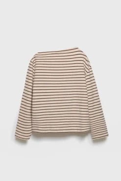 Niños ZARA Z3D +14 Años·Partes De Arriba<Z3D CAMISETA ASIMÉTRICA RAYA TEJIDA