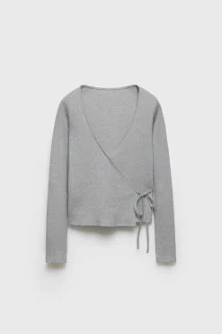 Niños ZARA Z3D +14 Años·Partes De Arriba<Z3D CAMISETA CRUZADA LAZO