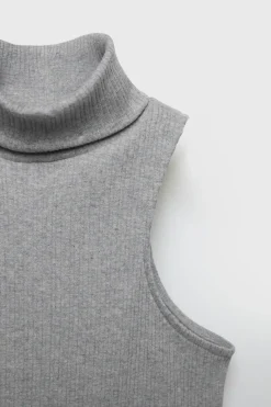 Niños ZARA Z3D +14 Años·Partes De Arriba<Z3D CAMISETA CUELLO VUELTO