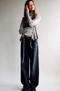 Niños ZARA Z3D +14 Años·Partes De Arriba<Z3D CAMISETA CUELLO VUELTO