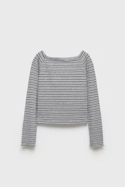 Niños ZARA Z3D +14 Años·Partes De Arriba<Z3D CAMISETA DOBLE RAYA