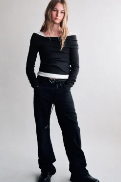 Niños ZARA Z3D +14 Años·Partes De Arriba<Z3D CAMISETA OFF SHOULDER