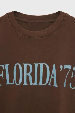 Niños ZARA Z3D +14 Años·Partes De Arriba<Z3D CAMISETA OVERSIZE EFECTO LAVADO