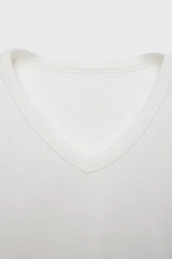 Niños ZARA Z3D +14 Años·Partes De Arriba<Z3D CAMISETA RIB CUELLO PICO