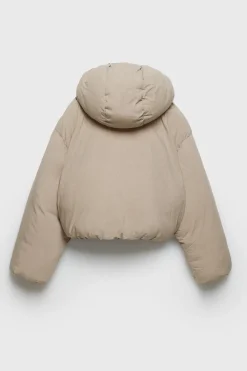 Niños ZARA Z3D +14 Años·Partes De Arriba<Z3D CAZADORA ACOLCHADA OVERSIZE CAPUCHA