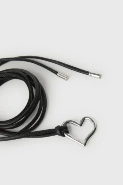 Niños ZARA Z3D +14 Años·Accesorios / Zapatos<Z3D CINTURÓN CORDÓN CORAZÓN