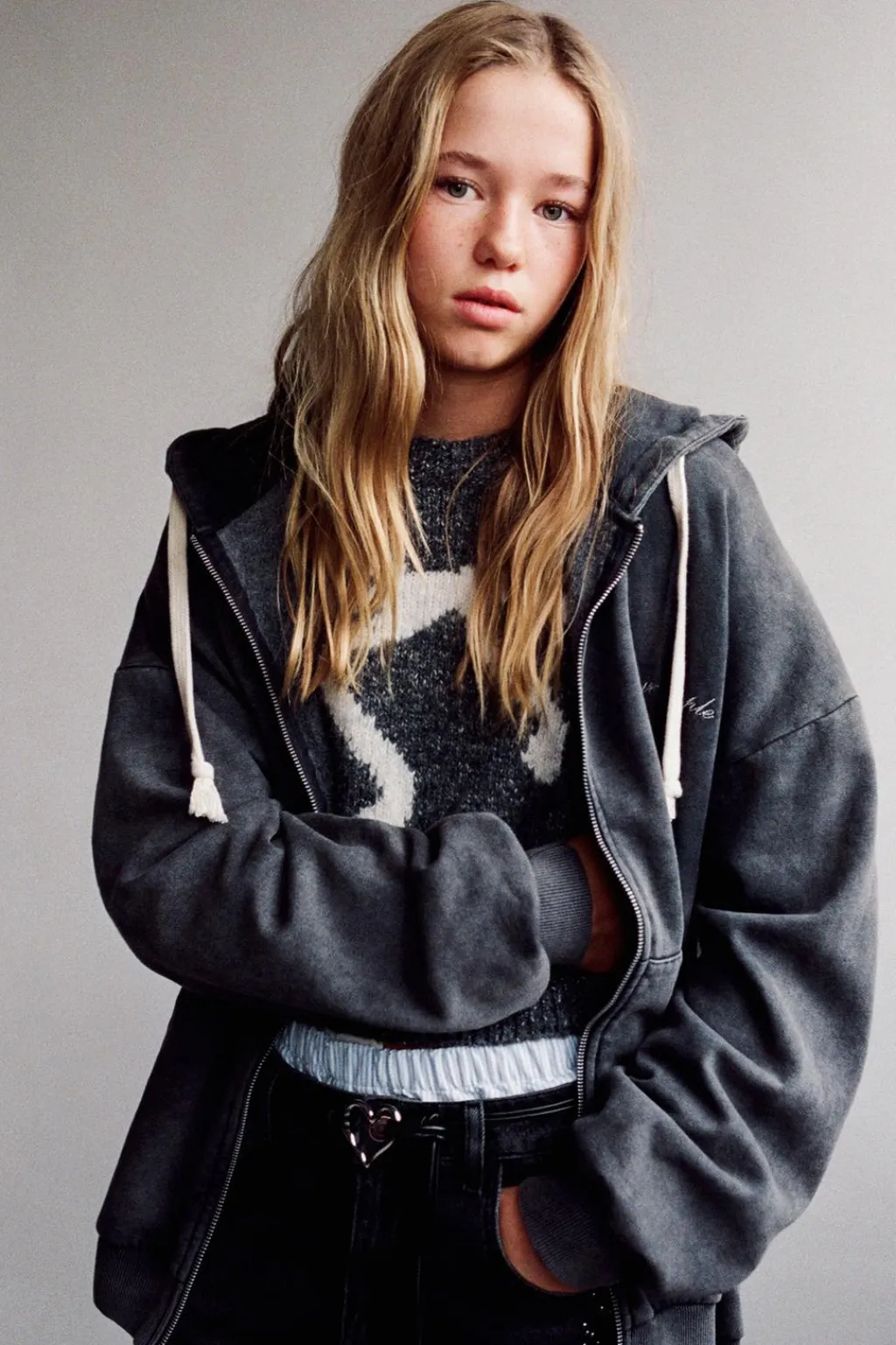 Niños ZARA Z3D +14 Años·Accesorios / Zapatos<Z3D CINTURÓN CORDÓN CORAZÓN