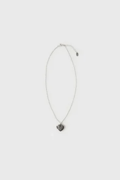 Niños ZARA Z3D +14 Años·Accesorios / Zapatos<Z3D COLLAR CORAZÓN RELICARIO