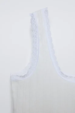 Niños ZARA Z3D +14 Años·Partes De Arriba|Z3D +14 Años·Partes De Abajo<Z3D CONJUNTO CAMISETA POINTELLE Y BERMUDA RAYAS