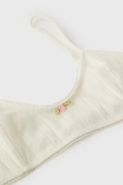 Niños ZARA Z3D +14 Años·Accesorios / Zapatos<Z3D CONJUNTO TOP Y BRAGUITA POINTELLE