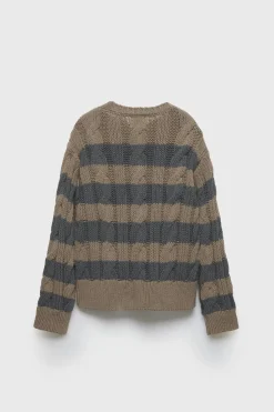 Niños ZARA Z3D +14 Años·Partes De Arriba<Z3D JERSEY PUNTO OCHOS RAYAS