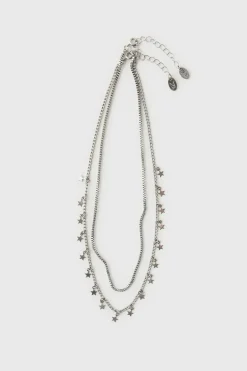 Niños ZARA Z3D +14 Años·Accesorios / Zapatos<Z3D PACK DOS COLLARES CADENA Y ESTRELLAS