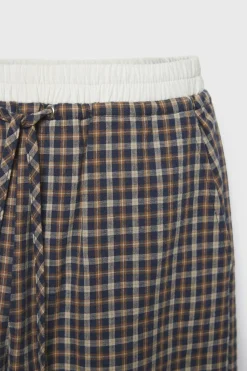 Niños ZARA Z3D +14 Años·Partes De Abajo<Z3D PANTALÓN CUADROS DOBLE CINTURILLA