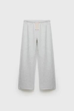 Mujer/Niños ZARA Z3D +14 Años·Partes De Abajo<Z3D PANTALÓN WIDE LEG FELPA