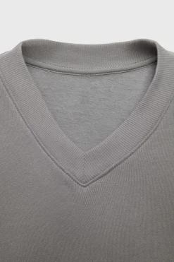 Mujer/Niños ZARA Z3D +14 Años·Partes De Arriba<Z3D SUDADERA CROPPED CUELLO PICO