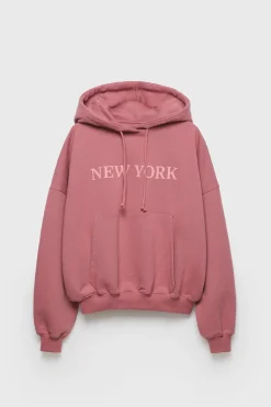 Niños ZARA Z3D +14 Años·Partes De Arriba<Z3D SUDADERA OVERSIZE TEXTO