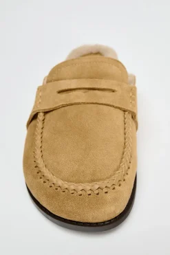 Hot ZUECO DETALLE PELO SERRAJE Mujer Zapatos