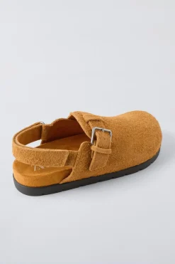 Niños ZARA 6 - 14 Años·Zapatos|6 - 14 Años·Zapatos<ZUECO PIEL