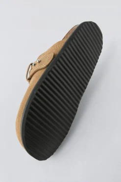 Niños ZARA 6 - 14 Años·Zapatos|6 - 14 Años·Zapatos<ZUECO PIEL SERRAJE